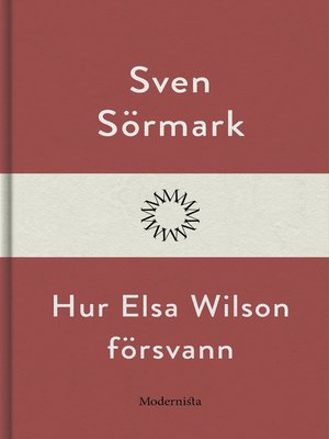 cover image of Hur Eva Wilson försvann